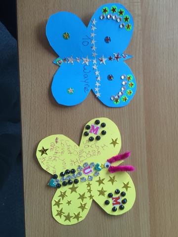 Feelings cake, worry dolls, angry tiles, memory jars & resource pots